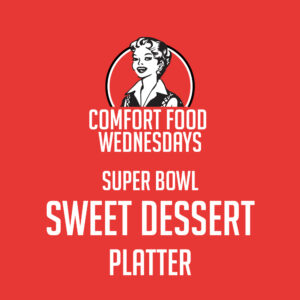 Super Bowl Sweets Dessert Platter